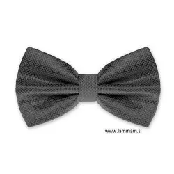 Moški metuljček antracit-sivi elegant  M103