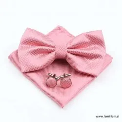  Moški 3-delni set metuljček rose-gold MS102