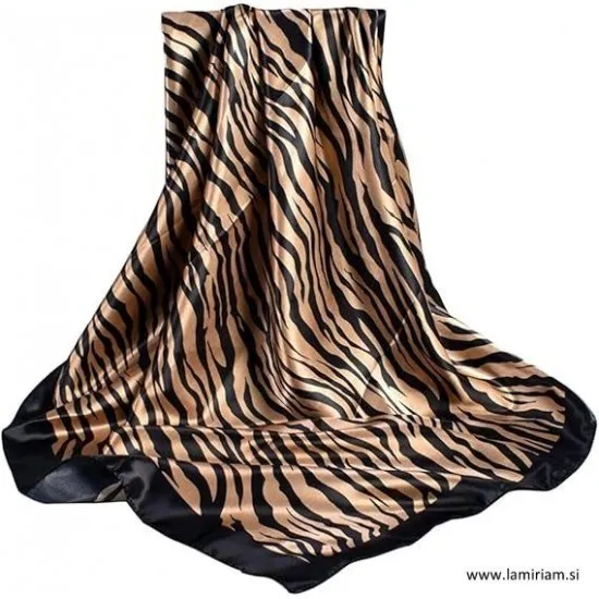 Ženska ruta Zebra črno-rjava R100