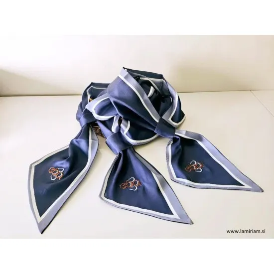 Vezenje na ženske poslovne rute V106 Vezenje na kravate, poslovne rute in metuljčke