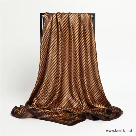 Elegantna ruta pepita camel-rjava R100 Modne elegantne rute Elegantna ruta pepita camel-rjava R100 Modne elegantne rute