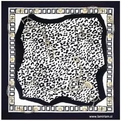 Elegantna ruta leopard črno-bela R100