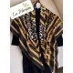 Elegantna ruta Lux leopard črno-bež R100 Modne elegantne rute Elegantna ruta Lux leopard črno-bež R100 Modne elegantne rute