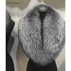 Krzneni ovratnik srebrna lisica 100cm KO102