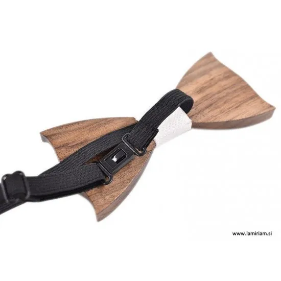 Moški leseni 3-delni set-metuljček elegant beli LMS100 Moški leseni metuljčki Moški leseni 3-delni set-metuljček elegant beli LMS100 Moški leseni metuljčki