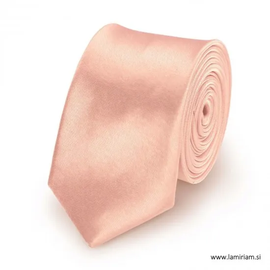 Moška kravata rose-marelica KR100