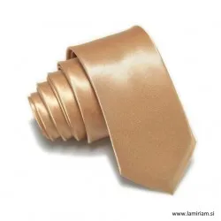 Moška kravata camel-bež KR100