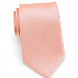 Moška kravata breskova-roza 8 cm KR105