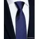 Moška kravata klasična Lan mornarsko-modra KR107