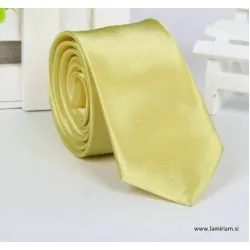 Moška kravata citronsko-rumena KR100 Moška kravata citronsko-rumena KR100