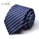 Moška kravata plaid modra črte KR102 