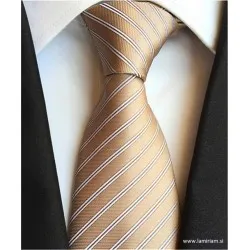 Moška kravata Gal šampanjec KR102