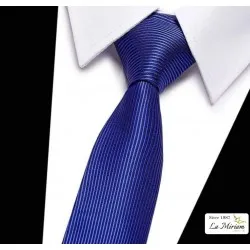 Moška kravata žakard kraljevo-modra KR102 