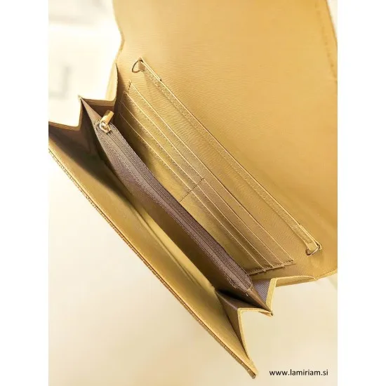 Ženska torbica kroko zlata T101 Torbice 