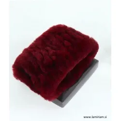 Naglavni trak vinsko-rdeč NT100