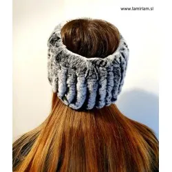 Naglavni trak sivo-črni NT100