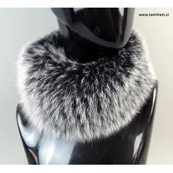 Naglavni trak srebrna lisica antracit NT101 