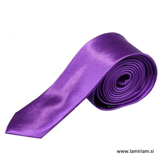 Moška kravata violet KR100 Moške kravate 