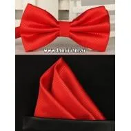 Moški set metuljček rdeč MS100