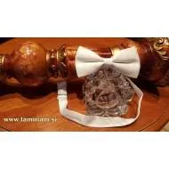 Moški metuljček beli M102