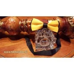 Moški metuljček rumeno-črni M103