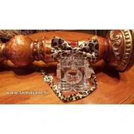 Moški metuljček bež tiger M103