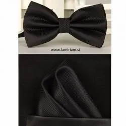 Moški set metuljček črni MS100 Moški set metuljček črni MS100