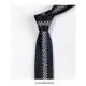 Moška kravata črno-srebrna KR103 ab Moške kravate 