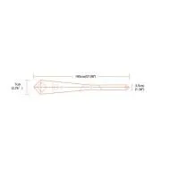 Moška kravata jacquard črno-sivo-srebrna KR102