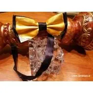 Moški metuljček retro rumeni M102