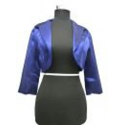 Ženski bolero moder CP011