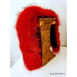 Krzneni ovratnik rakun rdeči 80 cm KO105